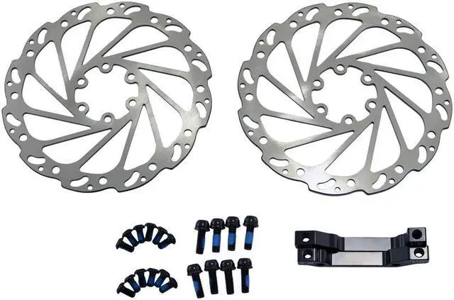 Alt view image 4 of 7 - JUIN TECH M1 Hydraulic MTB E-Bike Disc Brake Set 160mm with Rotor, Front and Rear, Black, JT1948