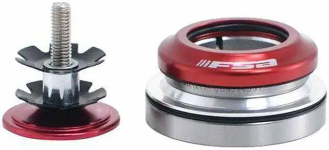 Alt view image 3 of 4 - FSA NO.42/ACB-A Orbit C-40 Integrated 1-1/8Inches to 1.5Inches ID 42/52 mm Tapered Headset, Red, XTE1512
