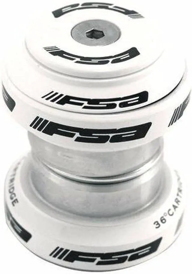 Main image of FSA Orbit MX 1-1/8Inches Threadless MTB Road Headset with Top Cap, White, NO.20, XTE1510