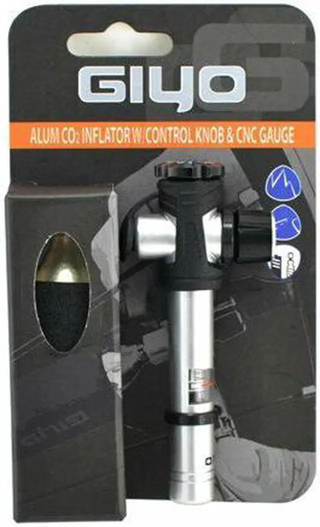 Main image of GIYO GC-09C Alum CO2 Inflator with Control Knob and CNC Gauge, ST1787