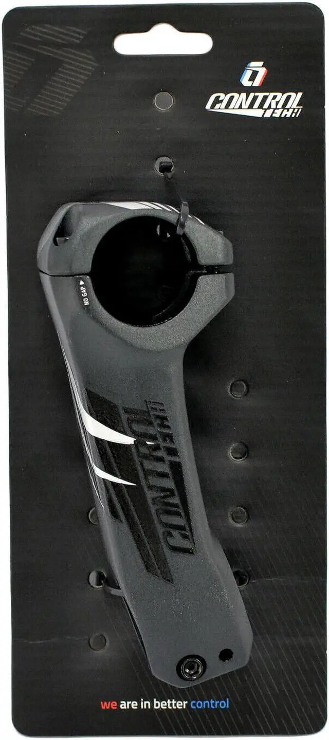Alt view image 2 of 7 - CONTROLTECH Cougar Integrated -8° Drop Stem 31.8x100mm , Black, CH2454