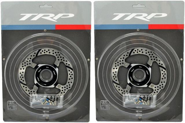 TRP TRP-33 MTB Road Bike Disc Brake Rotor 6-Bolt 140mm, 2PCs, STB2237