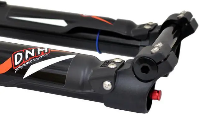 Alt view image 7 of 7 - DNM USD-8S Suspension Fork Downhill DH MTB Air 1-1/8" 203mm 20mm Axle 26" 27.5", Black, ST2561