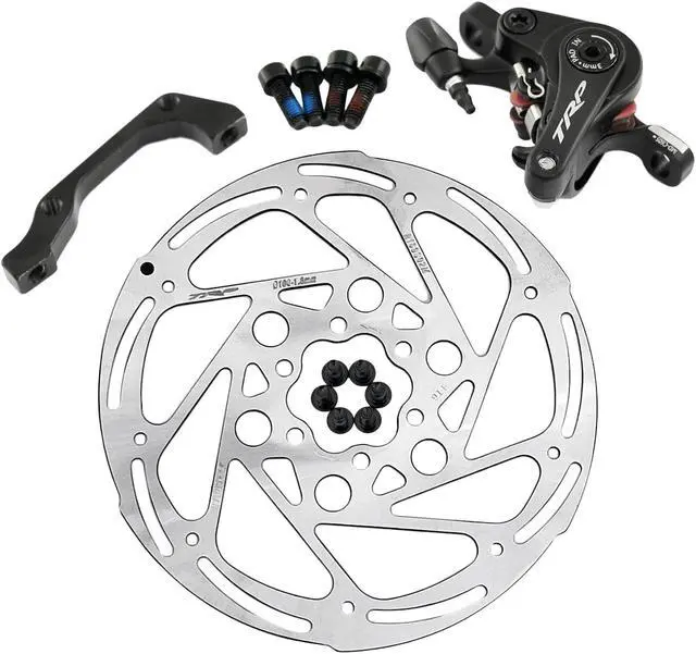 Alt view image 3 of 6 - TRP SPYRE-C Road Alloy Mechancial Disc Brake Set 160mm Rotor (Front+Rear), MH1705