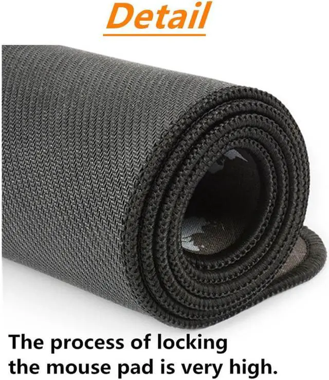 Alt view image 2 of 7 - Cloth Mouse Pad,Professional Large Gaming Mouse Pad, 021 World of Warcraft Mouse Pad,Extended Size Desk Mat Non-slip Rubber Mouse Mat