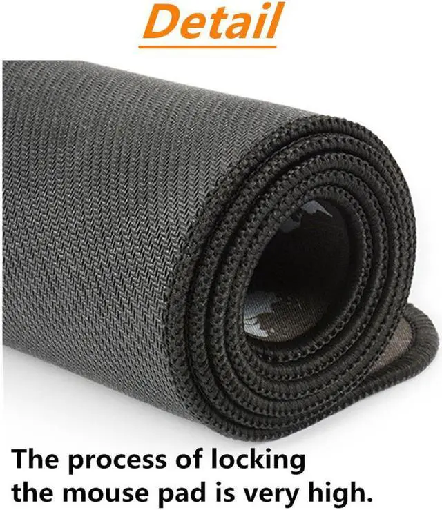 Alt view image 2 of 6 - Cloth Mouse Pad,Professional Large Gaming Mouse Pad,015 Spider-Man Mouse Pad,Extended Size Desk Mat Non-slip Rubber Mouse Mat 35.4" x 15.7"