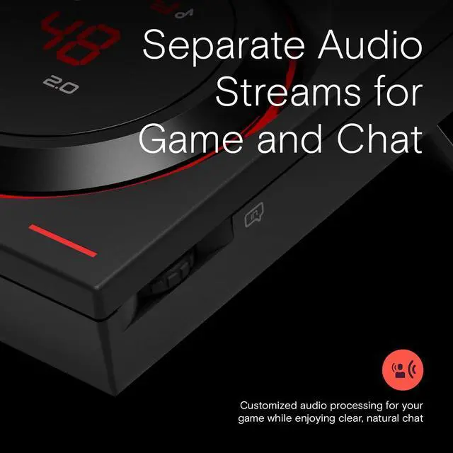 Alt view image 4 of 7 - EPOS GSX 1000 2nd Edition Dac Amp Audio Amplifier/External USB Sound Card with 7.1 Surround Sound, Side Tone, Gaming DAC and EQ, Headphone Amp Compatible with Windows, Mac, Laptops and Desktops