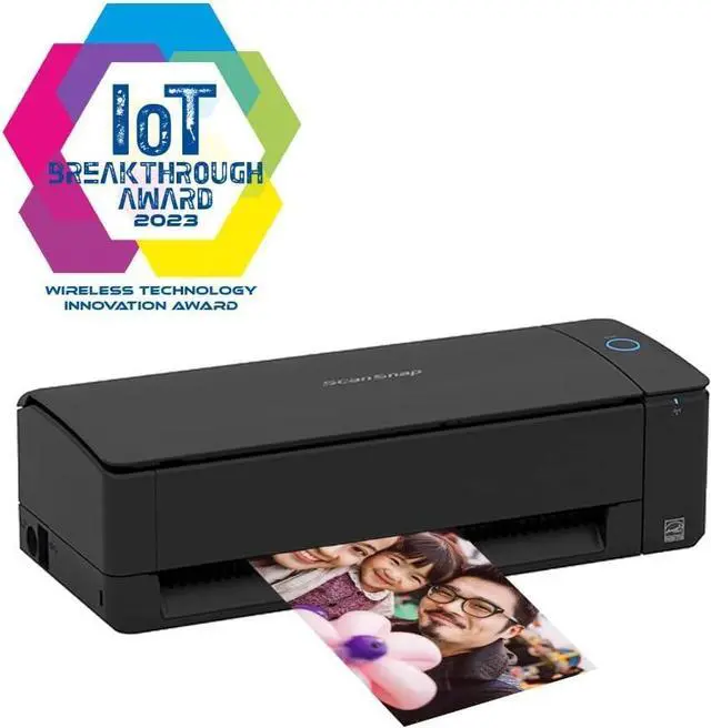 Alt view image 5 of 6 - ScanSnap iX1300 Compact Wireless or USB Double-Sided Color Document, Photo & Receipt Scanner with Auto Document Feeder and Manual Feeder for Mac or PC, Black