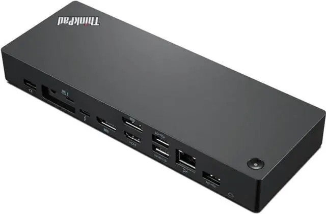 Alt view image 2 of 3 - Lenovo ThinkPad Thunderbolt 4 Workstation Dock - DisplayPort, USB C, HDMI, Ethernet- 40B10135US