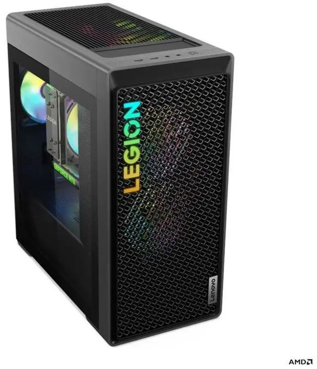 Main image of Lenovo Legion T5, AMD Ryzen 7 7700, 16GB RAM, 512GB SSD + 1TB HD , RTX 4070, W11