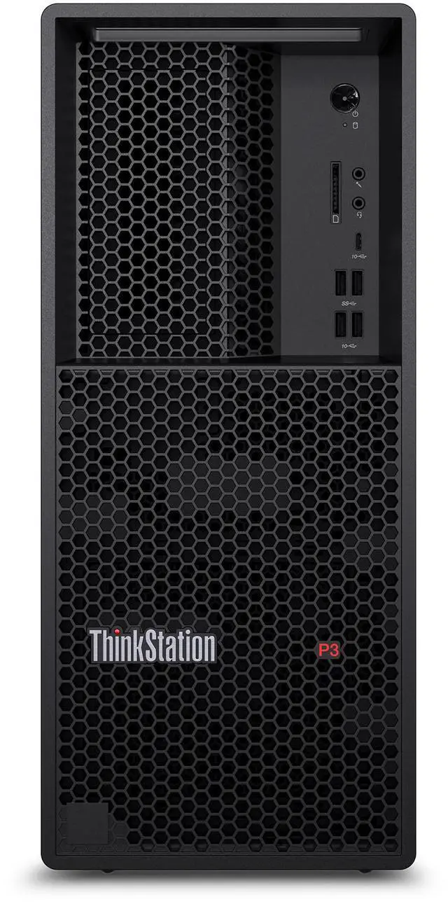 Alt view image 17 of 17 - Lenovo ThinkStation P3 30HA0024US Workstation - Intel Core i9 Tetracosa-core (24 Core) i9-13900 13th Gen 2 GHz - 16 GB DDR5 SDRAM RAM - 512 GB SSD - Mini-tower - Intel Chip - Windows 11 Pro - NVMe Con