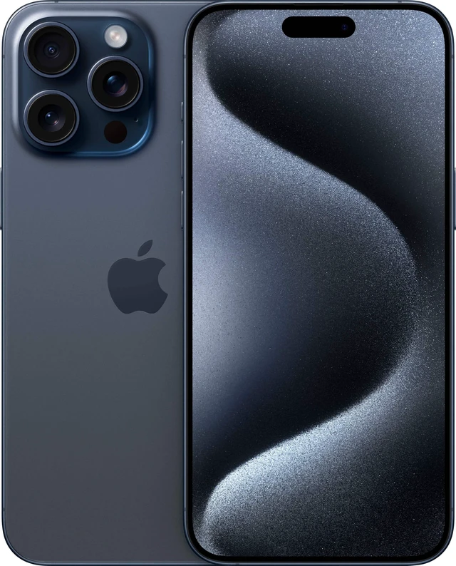 Main image of Apple iPhone 15 Pro Max 256GB - Blue Titanium - Unlocked - Minor Scuffs / Scratches