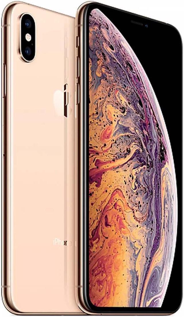 Refurbished: Apple iPhone XS Max 64GB Smartphone - Gold - Unlocked