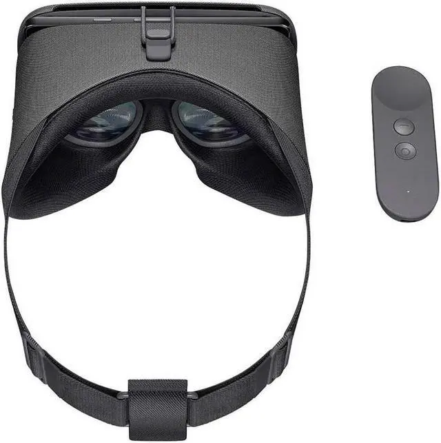 Alt view image 4 of 11 - Google Daydream View 2nd Gen Smartphone VR Headset | View Controller | Bluetooth & USB-C Interface - Charcoal Grey