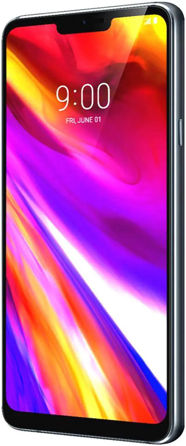 Alt view image 2 of 7 - LG G710ULM T-Mobile Unlocked G7 ThinQ Smartphone | Durable Cell Phone | IPX8 Waterproof Rating | 4G LTE | 6.1" HD LCD Edge Full Vision Touchscreen Display | 64GB + 4GB RAM - Platinum Gray