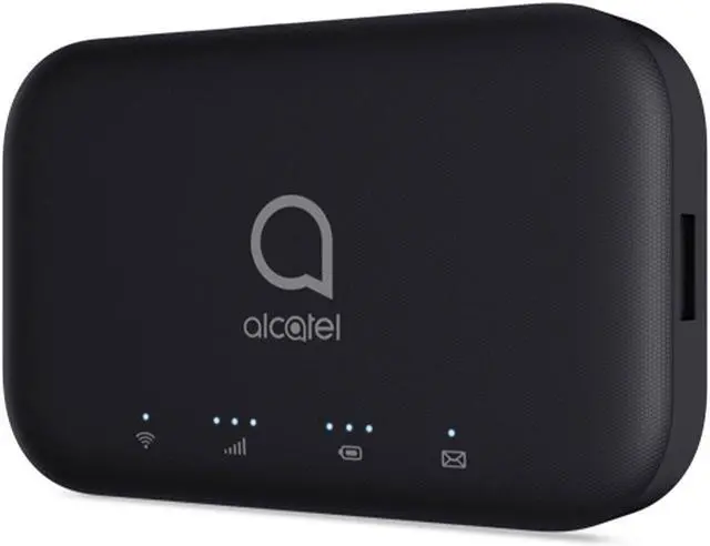 Alt view image 2 of 6 - Alcatel T-Mobile Unlocked Linkzone 2 | MW43TM Mobile Hotspot | Battery Pack Capable | 2.4GHz + 5GHz WiFi | USB Type-C Interface | 4400mAh Removable Battery - Black