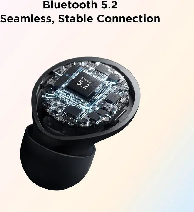 Alt view image 4 of 8 - 1MORE ColorBuds2 Active Noise Cancelling Wireless Earbuds, Bluetooth 5.2 Headphones, Sound ID, Dual Mode Noise Cancelling, CVC 8.0 for Clear Calls, Fast & Wireless Charging, IPX5, Black