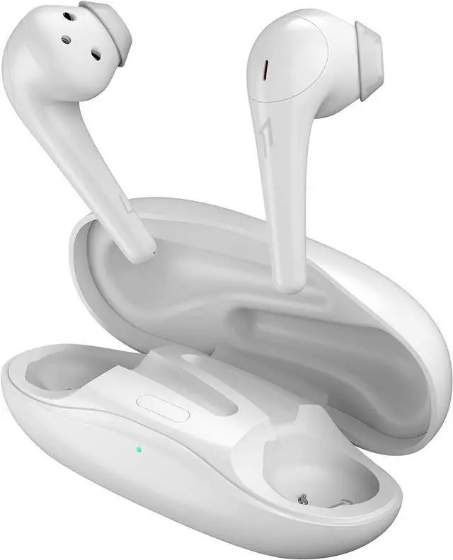 Main image of 1MORE ComfoBuds2 True Wireless Earbuds, Bluetooth 5.2 Headphones, Deep Bass, 12 EQ Presets, AAC, 4 ENC Mics, 15min Quick Charge, Gaming Mode, USB-C, in Ear Earphones, White