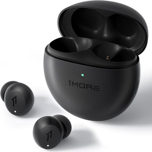 1MORE ComfoBuds Mini auriculares híbridos con cancelación activa de ruido,  auriculares intrauditivos con sonido estéreo, auriculares Bluetooth 5.2 con
