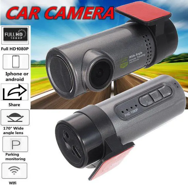 Alt view image 3 of 4 - Car Dash Camera WiFi Hidden 1080P FHD 170° Wide Angle Video Recorder DVR with G Sensor Cycle Recording Motion Detect Support APP