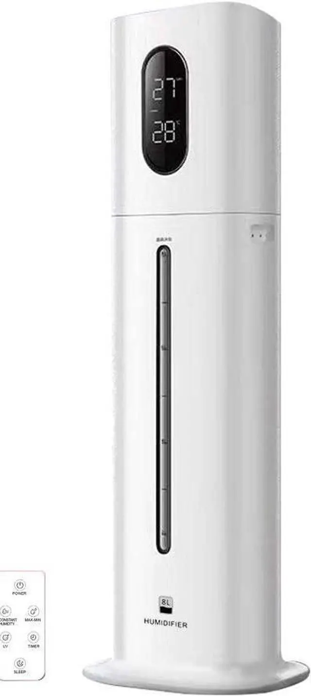 Main image of Humidifiers for Bedroom Large Room, 8L Large Top Fill Humidifier with 3 Speed Humidistat for Baby Kids Adults Home Yoga Sleep