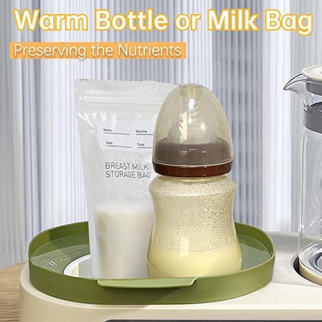 Alt view image 4 of 6 - Baby Bottle Electric Steamer and Dryer, Multifunctional Bottle Warmer with 44 oz Electric Kettle for Breastmilk Formula - Baby Formula Water Warmer - Fits up to 4 Baby Bottles and 6 Accessories