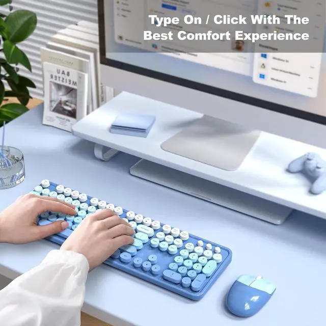 Alt view image 4 of 6 - Wireless Keyboards and Mouse Combos