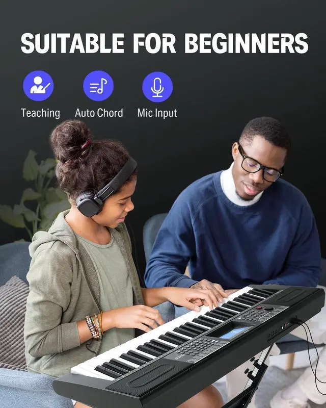 Alt view image 5 of 6 - 61 Key Keyboard Piano