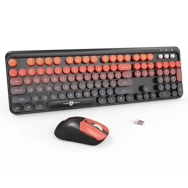 Alt view image 2 of 7 - Wireless Keyboard and Mouse Combo 2.4G Full-Sized