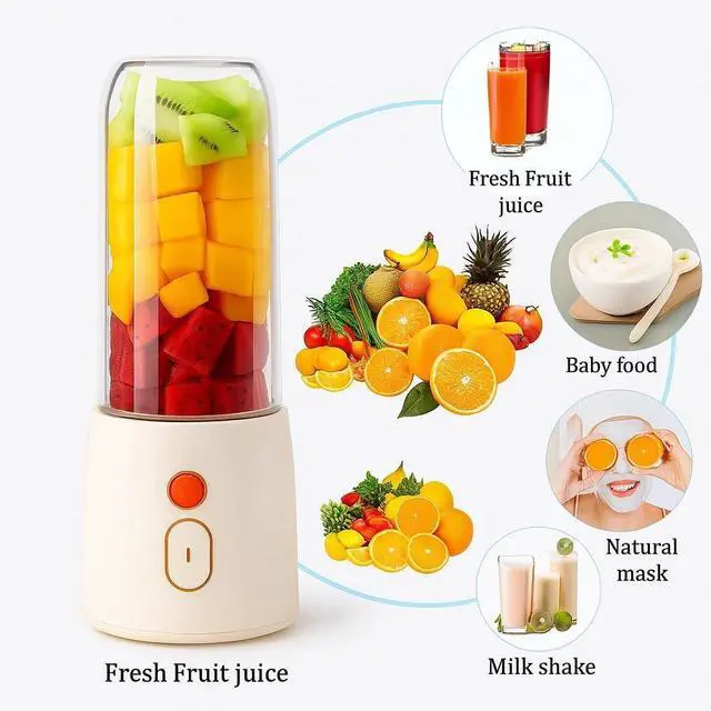 Alt view image 2 of 5 - Portable 500ml Mini Juice Blender