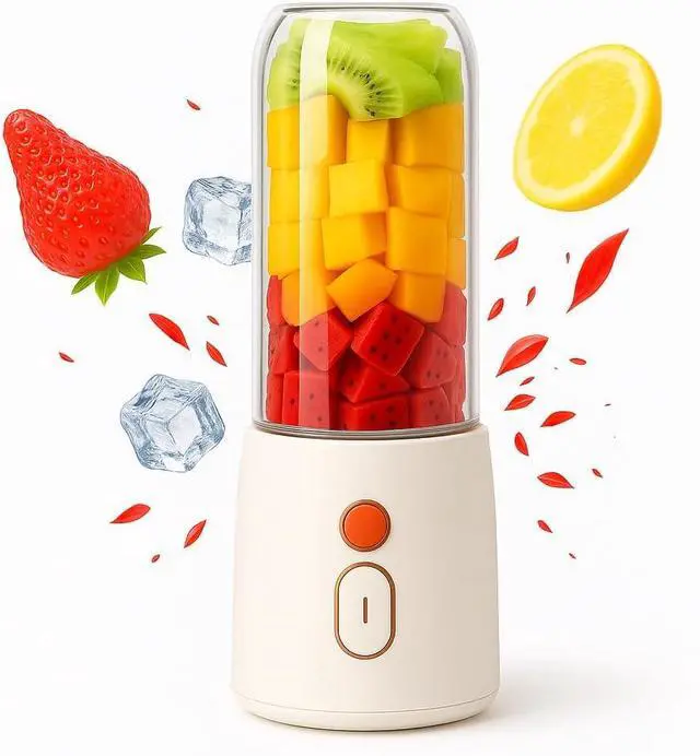 Alt view image 5 of 5 - Portable 500ml Mini Juice Blender