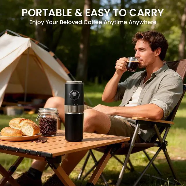 Alt view image 7 of 7 - Grind & Brew All-in-One Portable Coffee Maker