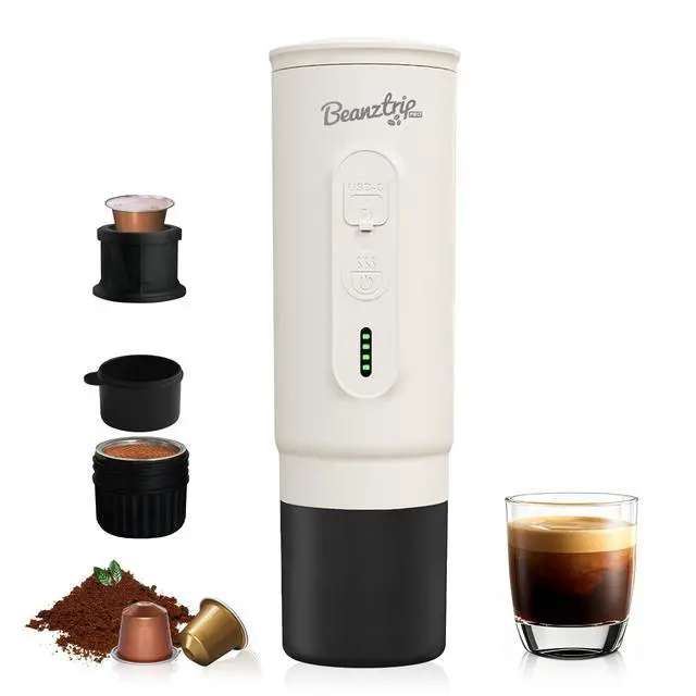 Alt view image 7 of 7 - Portable Electric Espresso Maker 20Bar