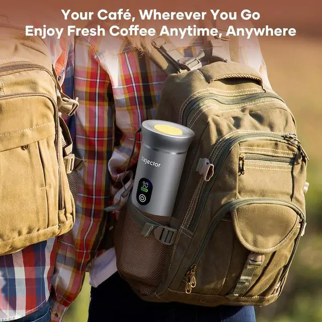 Alt view image 7 of 7 - Portable Espresso Maker Coffee Machine 3-IN-1