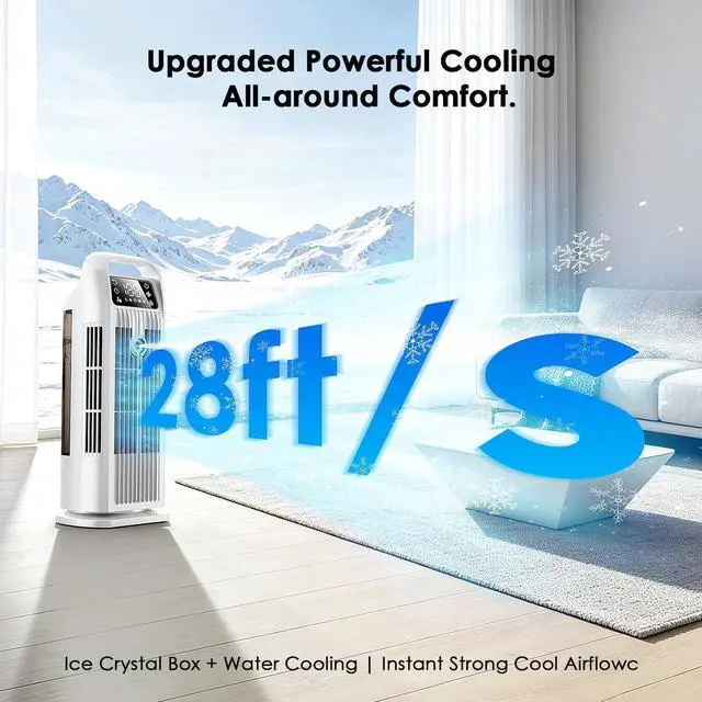 Main image of 6 in 1 Air Conditioner 1200ML Air Cooler