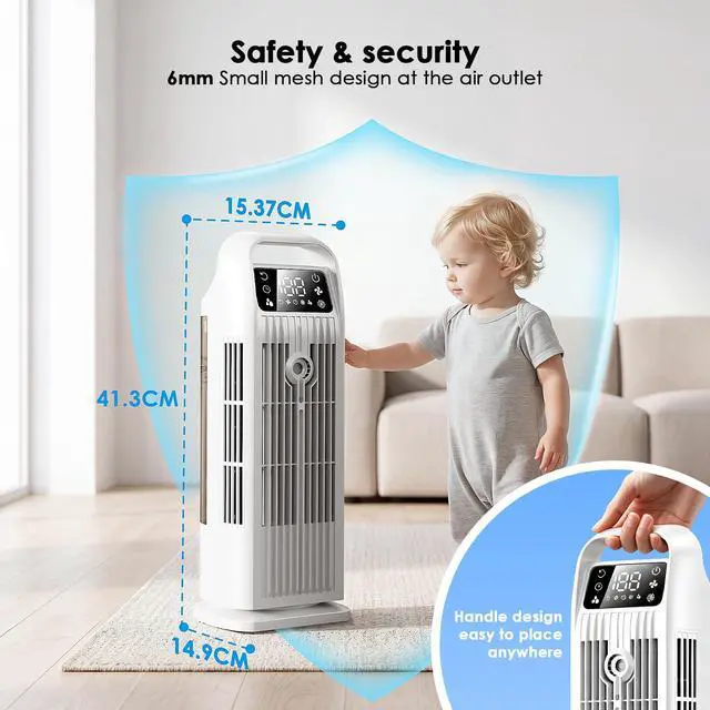 Alt view image 4 of 7 - 6 in 1 Air Conditioner 1200ML Air Cooler