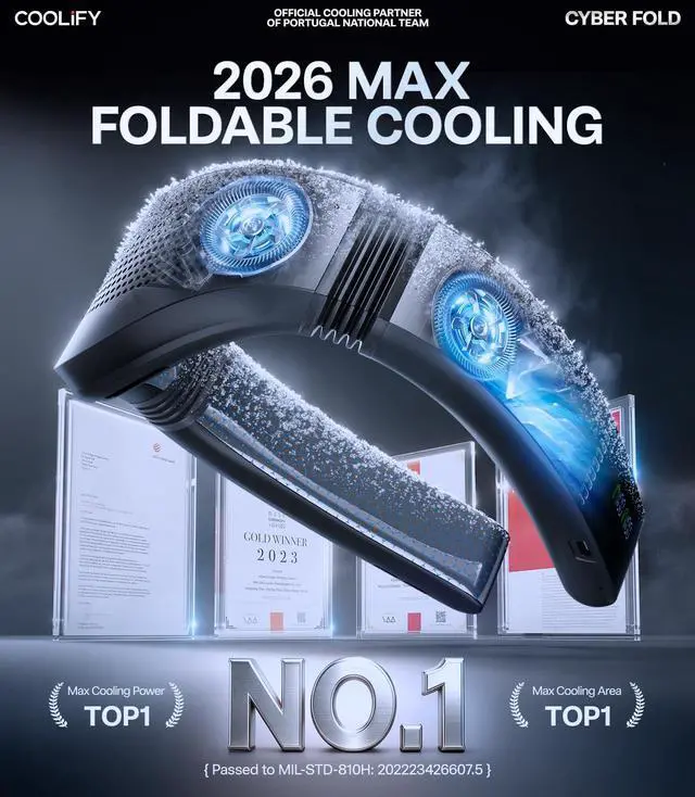 Main image of Portable Neck Fan Rechargeable