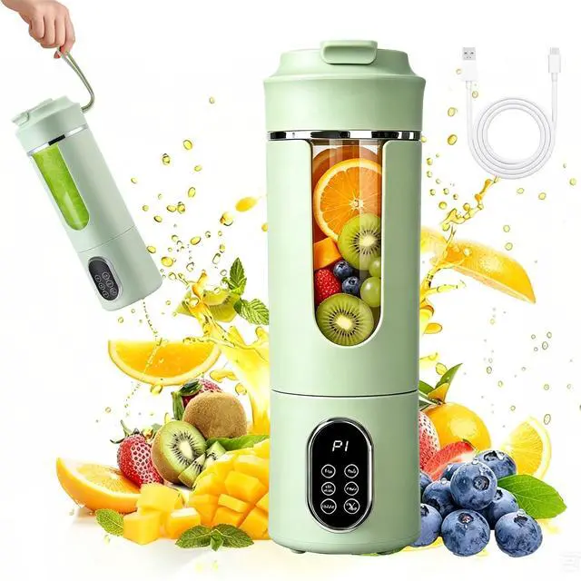 Alt view image 7 of 7 - Portable Blender 530ml Fruit Veggie Juicer
