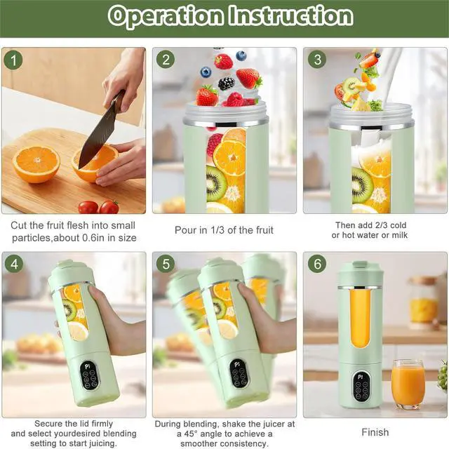Alt view image 4 of 7 - Portable Blender