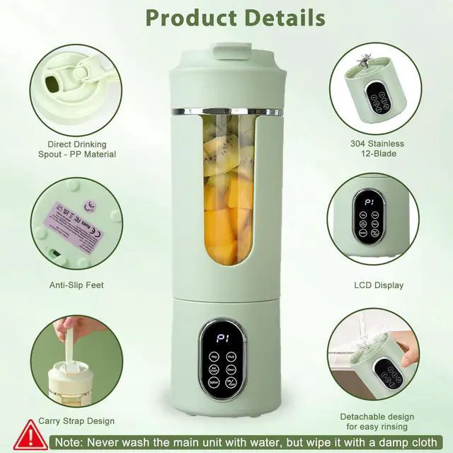 Alt view image 7 of 7 - Portable Blender