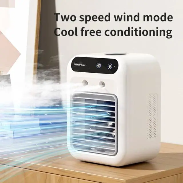 Alt view image 2 of 7 - Portable Fan Original - New & Improved 2026 Version with Water Tank (16 * 11 * 21cm-1PCS)