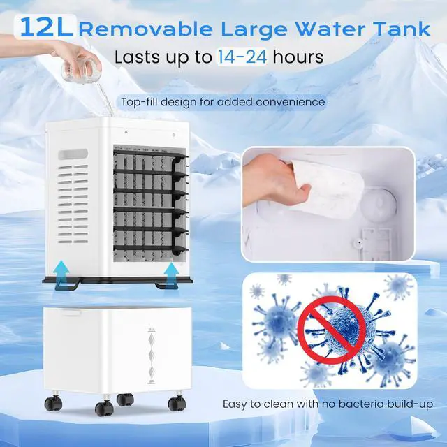 Alt view image 3 of 7 - Portable Air Conditioners 45W