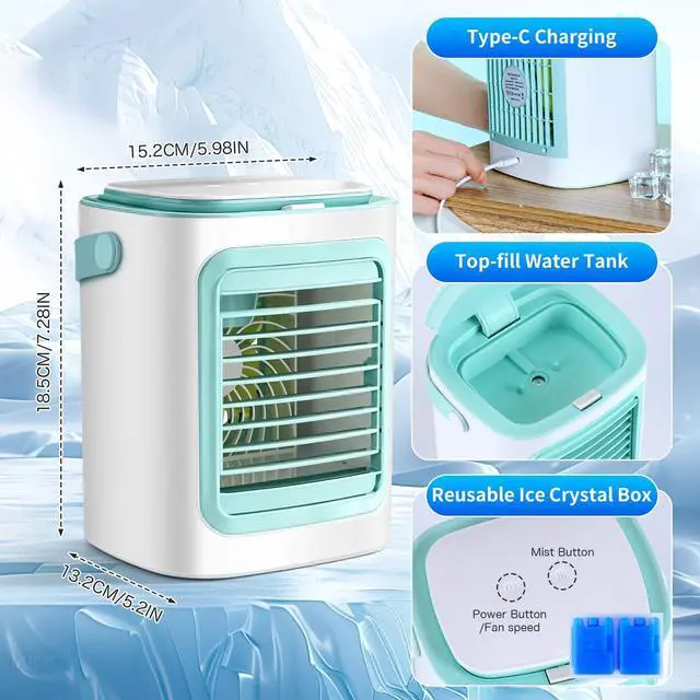 Alt view image 3 of 7 - Portable Air Cooler