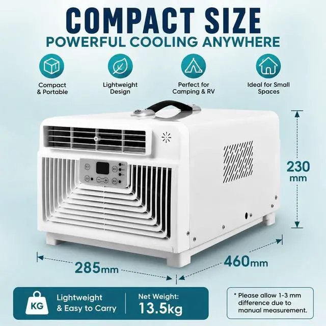 Main image of 3400 BTU Portable Camping Air Conditioner