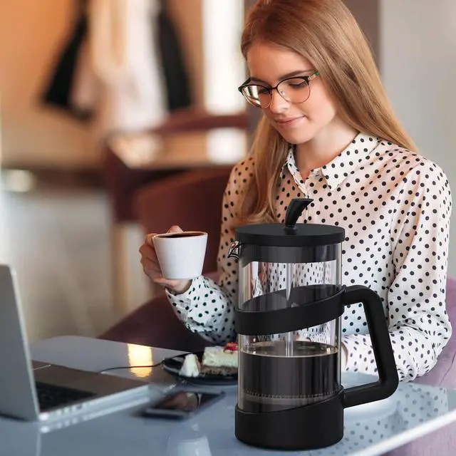 Alt view image 2 of 7 - 8 Cup Cafetiere Coffee Press