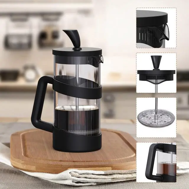 Alt view image 6 of 7 - 8 Cup Cafetiere Coffee Press