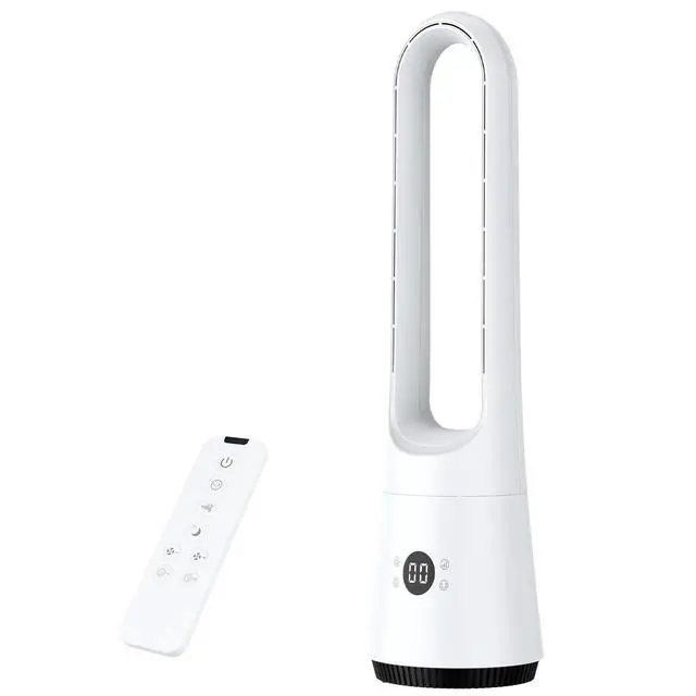 Alt view image 7 of 7 - 56cm Bladeless Tower Fan with Air Purifier