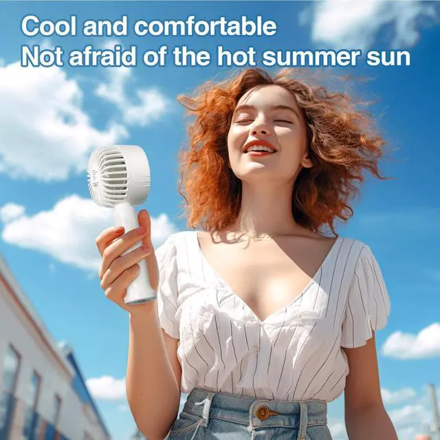 Alt view image 5 of 7 - Portable Handheld Fan with Refrigeration Mode