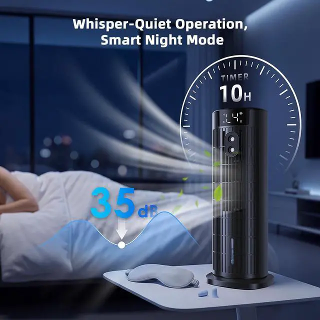 Alt view image 4 of 7 - Portable Air Conditioner 4-in-1 Air Cooler