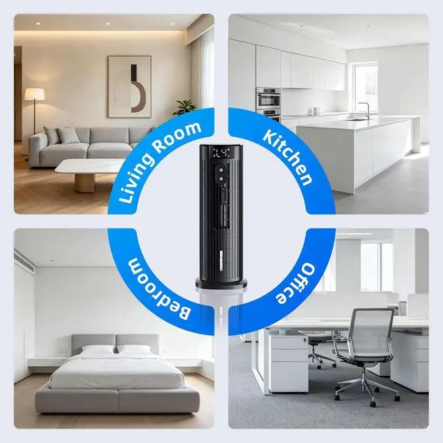 Alt view image 6 of 7 - Portable Air Conditioner 4-in-1 Air Cooler